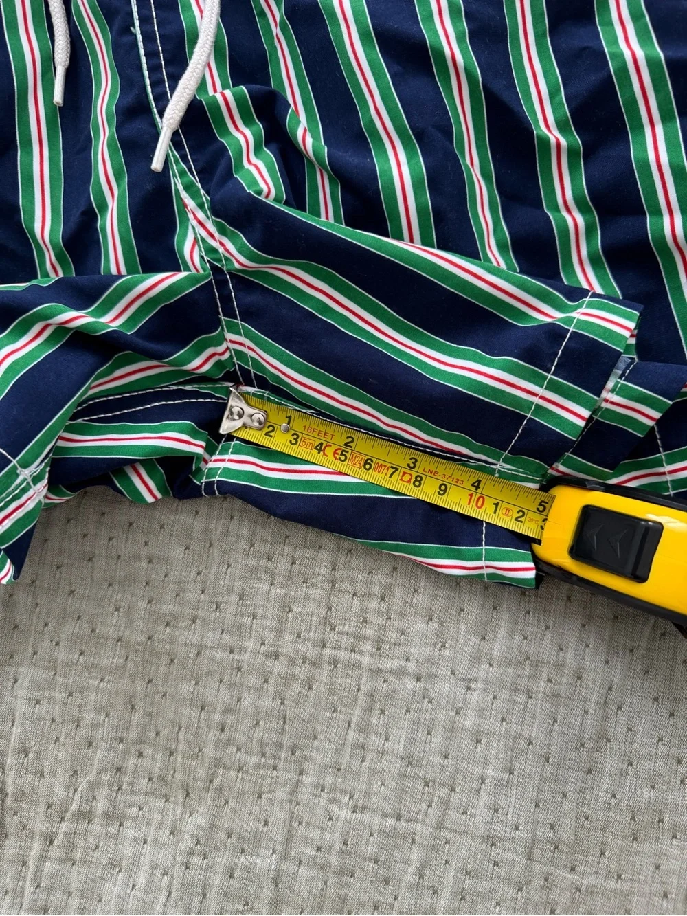 Polo Ralph Lauren Swimwear Vertical Stripe Swim Trunks w/ Liner